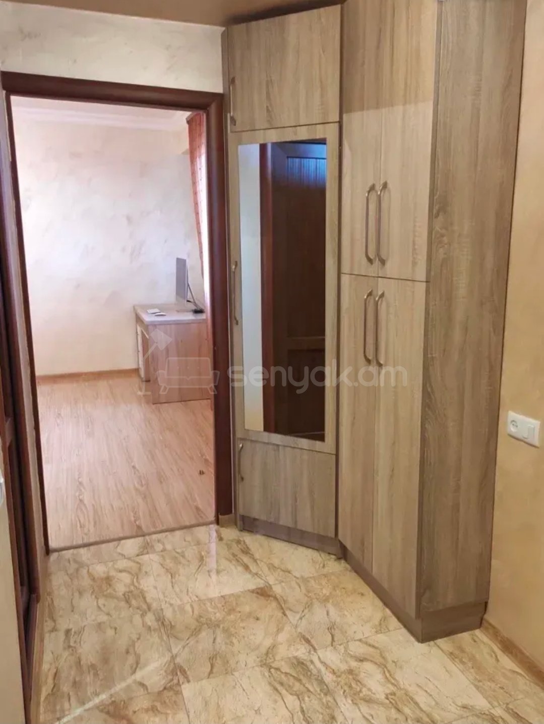 2 Սենյականոց Բնակարան, 61քմ, 1/13 հարկ, Կապիտալ Վերանորոգված