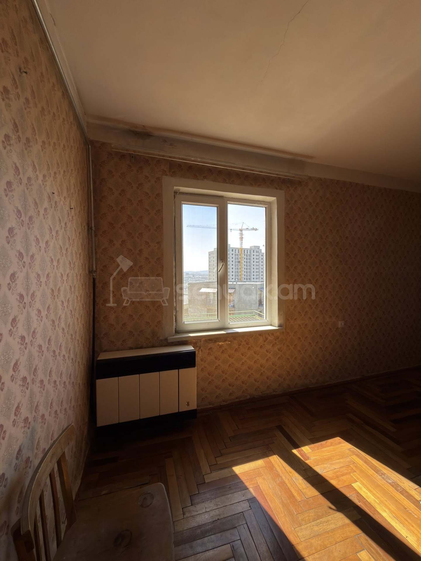 1 Սենյականոց Բնակարան, 54քմ, 8/9 հարկ, Պետական Վիճակում