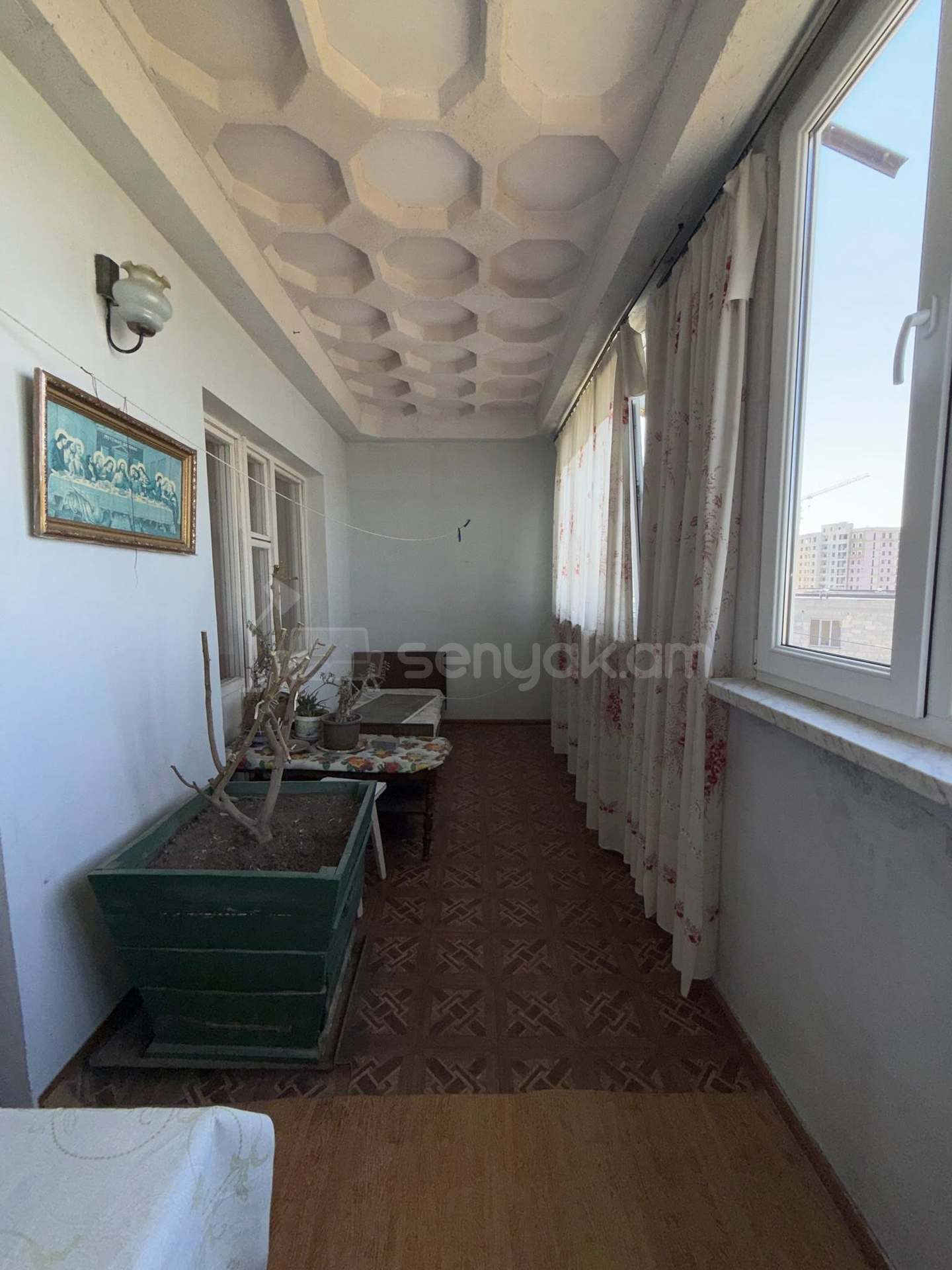 1 Սենյականոց Բնակարան, 54քմ, 8/9 հարկ, Պետական Վիճակում