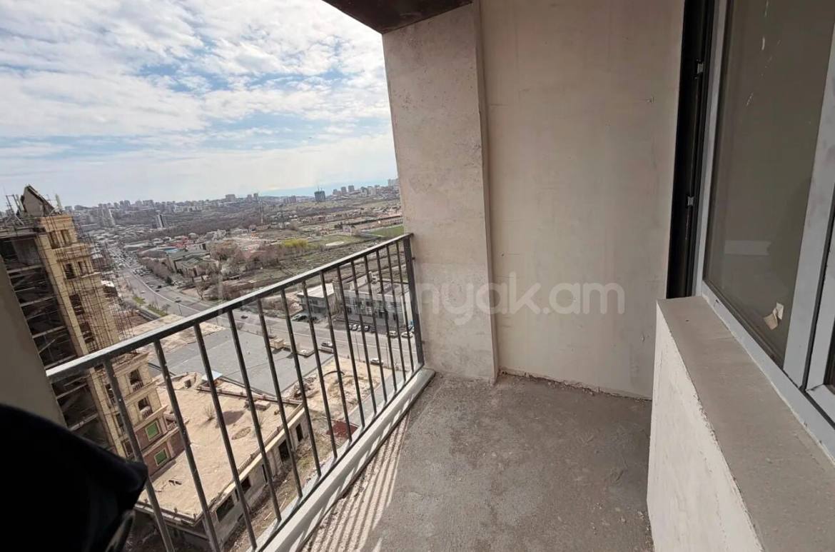 2 Սենյականոց Բնակարան, 49քմ, 13/16 հարկ, Զրոյական Վիճակում