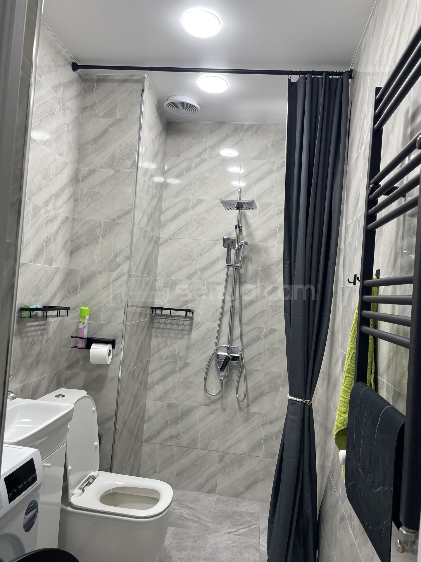 2 Սենյականոց Բնակարան Նորակառույցում, 49քմ, 3/8 հարկ, Կապիտալ Վերանորոգված, Կահավորված, Արևկող