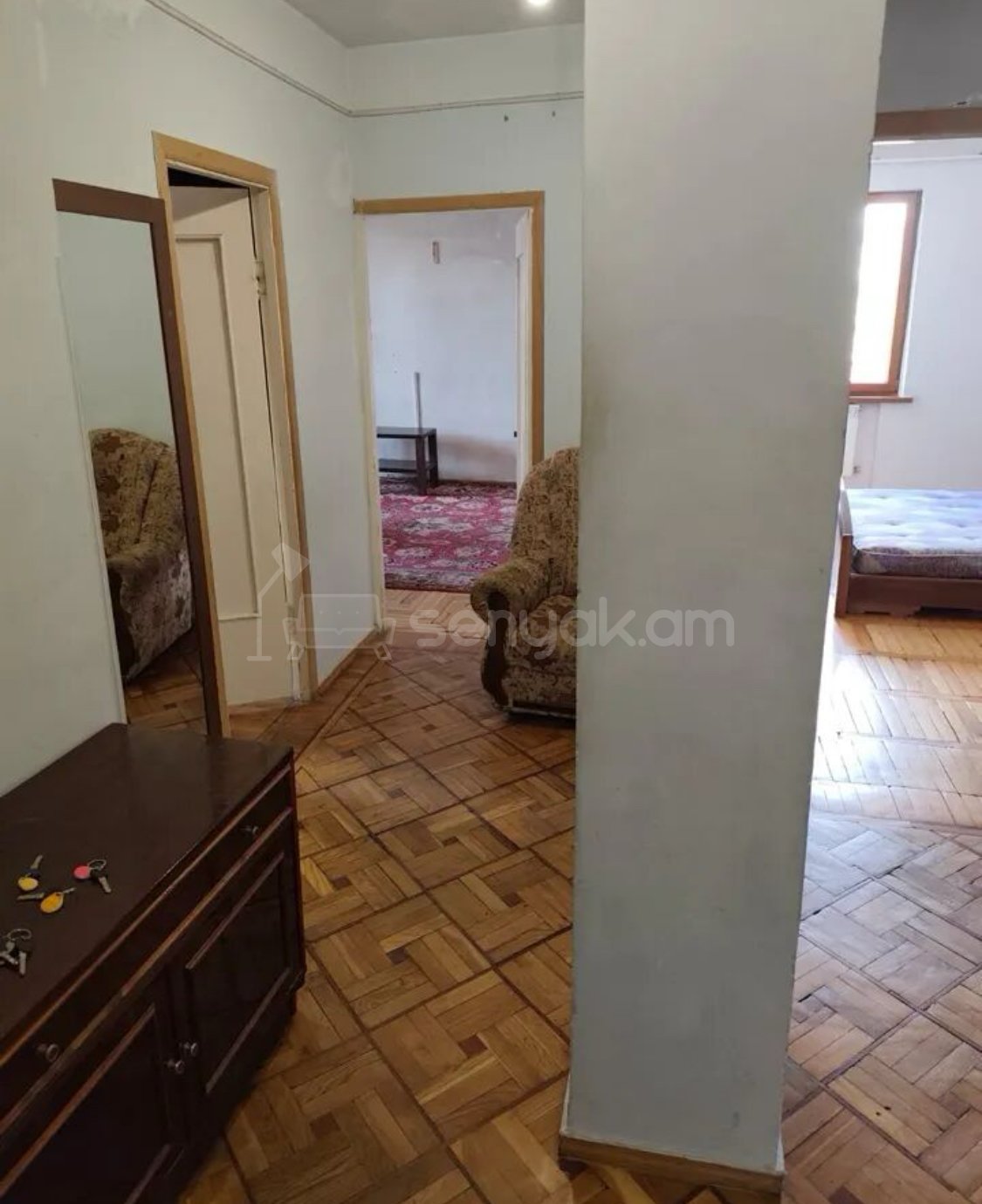 2 Սենյականոց Բնակարան, 75քմ, 9/9 հարկ, Նորմալ Վիճակում, Կահավորված, Արևկող