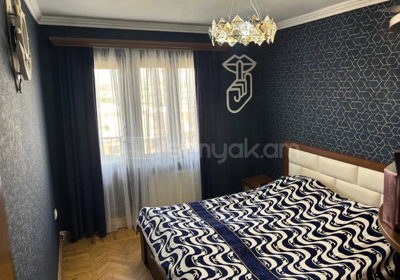 3 Սենյականոց Բնակարան, 82քմ, 8/9 հարկ, Կապիտալ Վերանորոգված