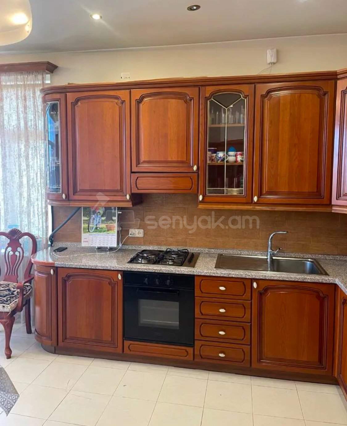 3 Սենյականոց Բնակարան Նորակառույցում, 122քմ, 5/7 հարկ, Կապիտալ Վերանորոգված