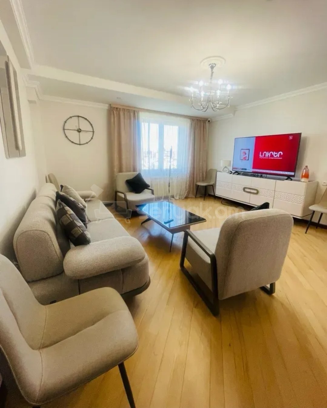 3 Սենյականոց Բնակարան, 75քմ, 10/13 հարկ, Կապիտալ Վերանորոգված