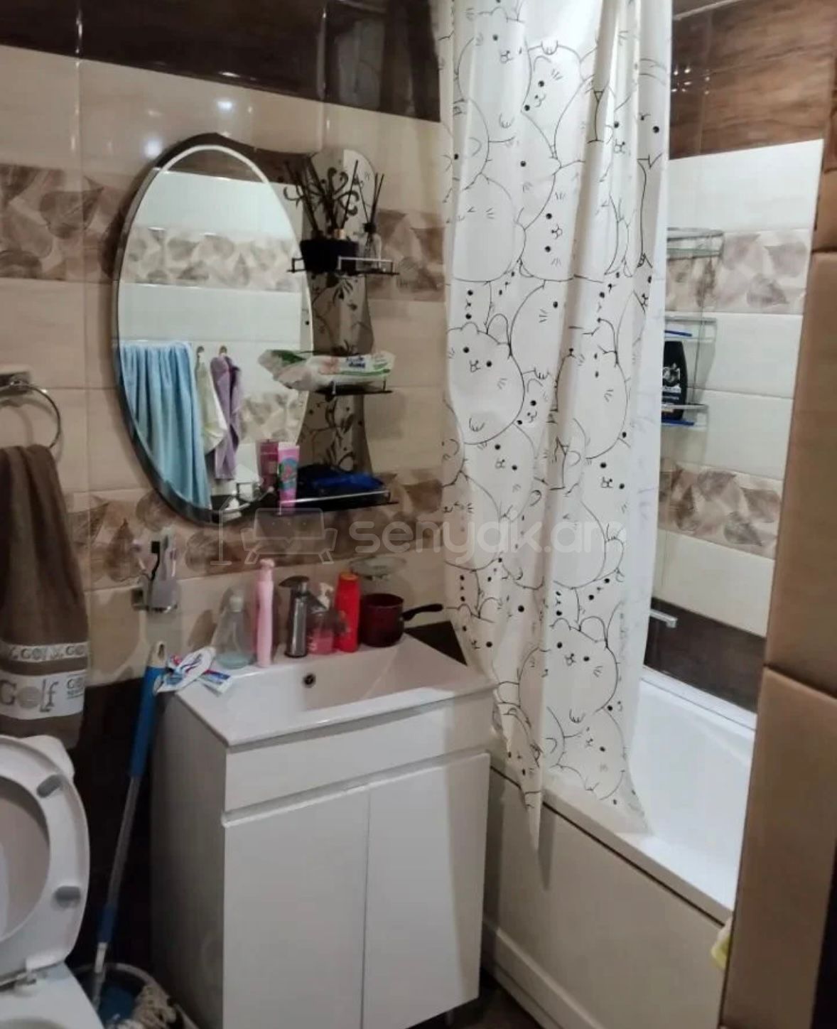 2 Սենյականոց Բնակարան Քարե Շենքում, 52քմ, 4/5 հարկ, Նորմալ Վիճակում