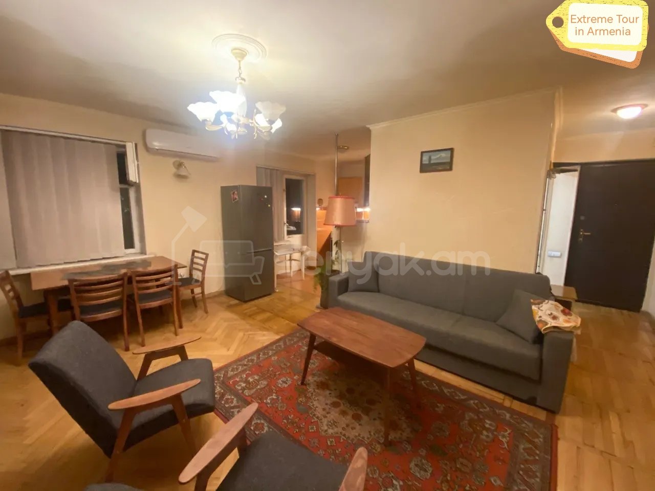 2 Սենյականոց Բնակարան Քարե Շենքում, 54քմ, 2/5 հարկ, Նորմալ Վիճակում, Կահավորված