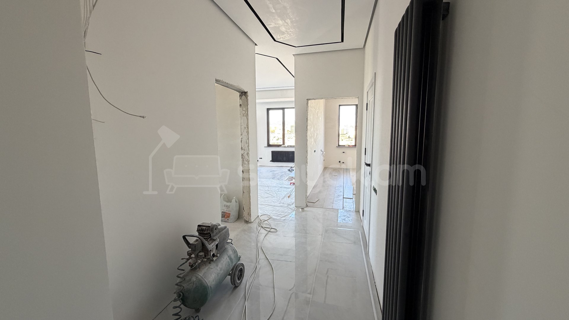 3 Սենյականոց Բնակարան Նորակառույցում, 80քմ, 15/16 հարկ, Կապիտալ Վերանորոգված