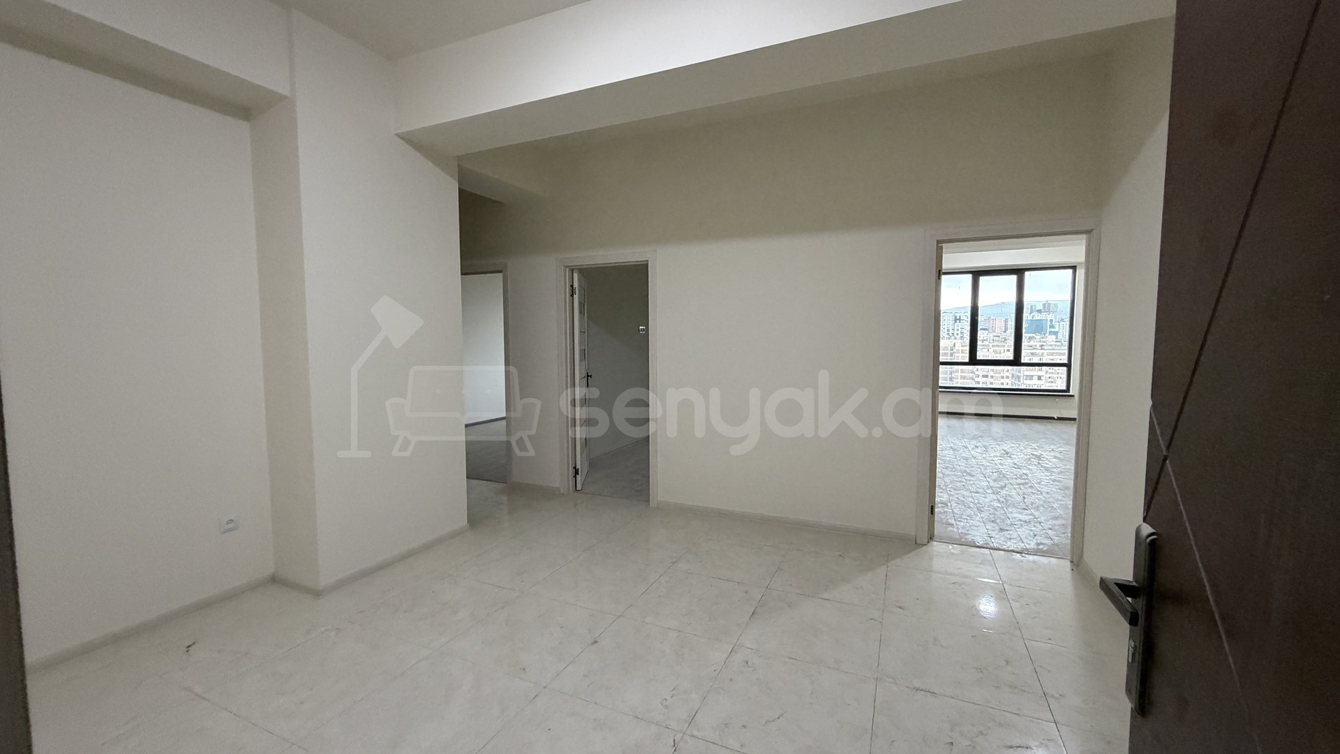 3 Սենյականոց Բնակարան Նորակառույցում, 99քմ, 12/12 հարկ, Կապիտալ Վերանորոգված