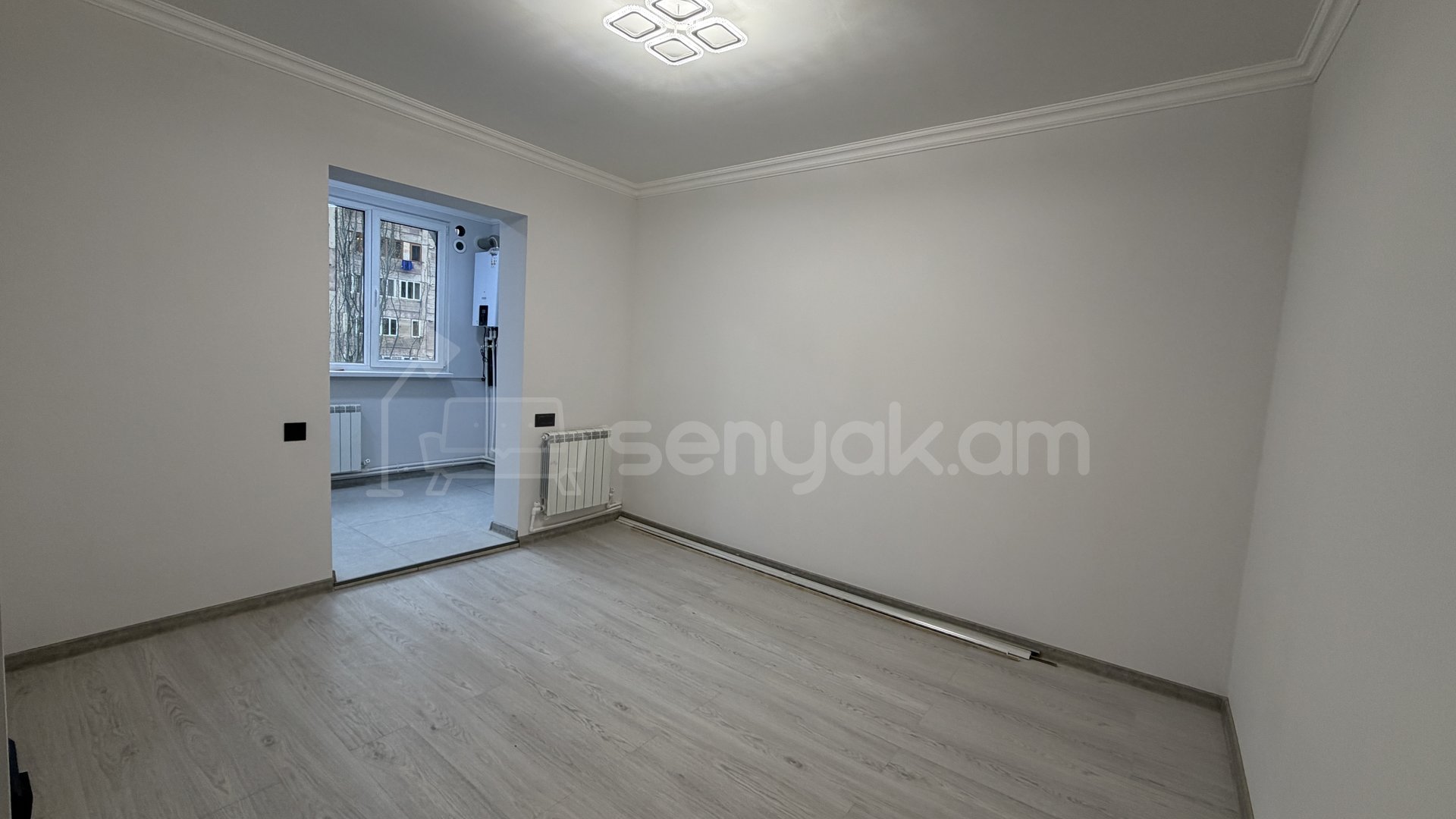 2 Սենյականոց Բնակարան, 35քմ, 4/9 հարկ, Կապիտալ Վերանորոգված