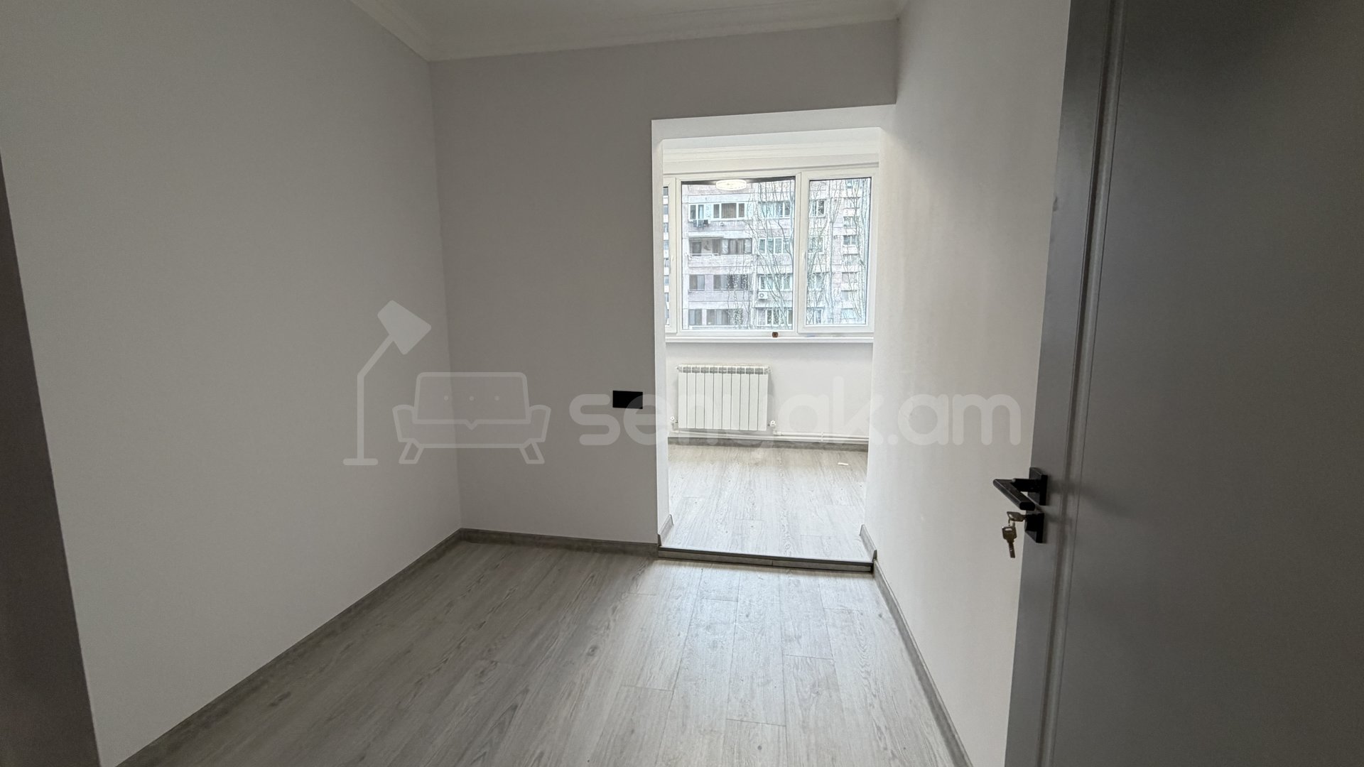 2 Սենյականոց Բնակարան, 35քմ, 4/9 հարկ, Կապիտալ Վերանորոգված