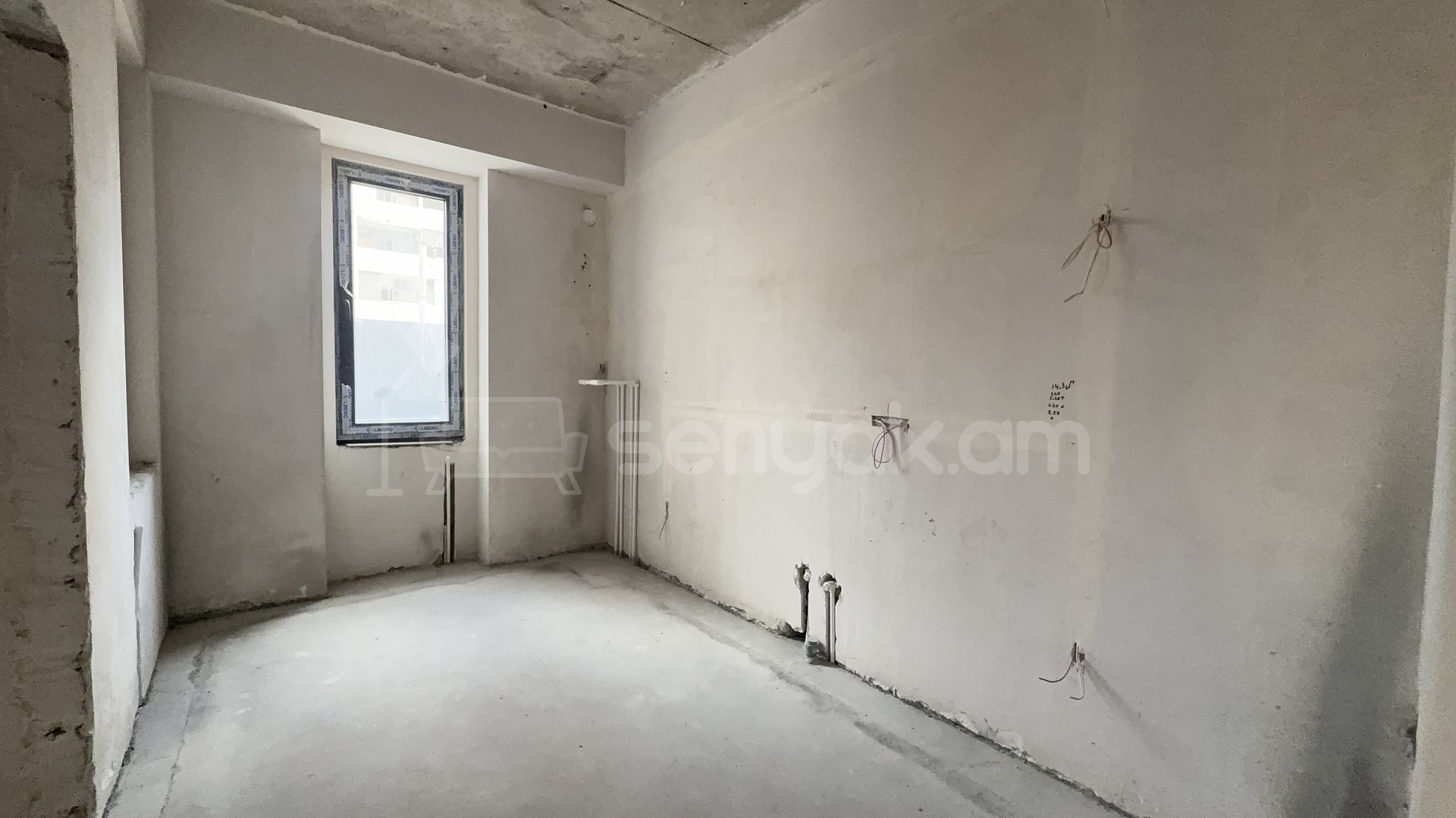 4 Սենյականոց Բնակարան Նորակառույցում, 115քմ, 2/16 հարկ, Զրոյական Վիճակում