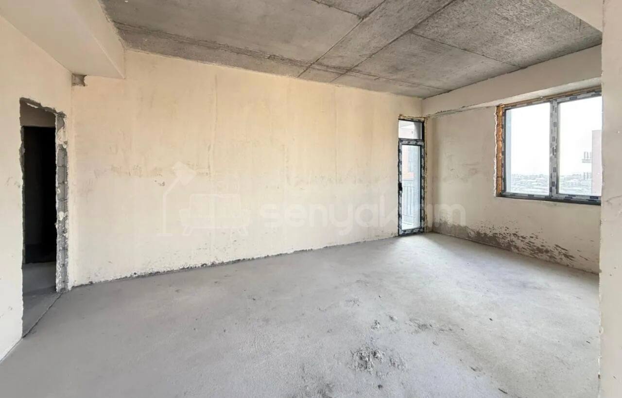 3 Սենյականոց Բնակարան Նորակառույցում, 78քմ, 15/16 հարկ, Զրոյական Վիճակում