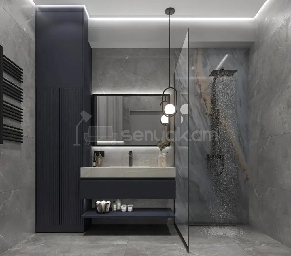 3 Սենյականոց Բնակարան Նորակառույցում, 72քմ, 8/16 հարկ, Դիզայներական Վերանորոգված