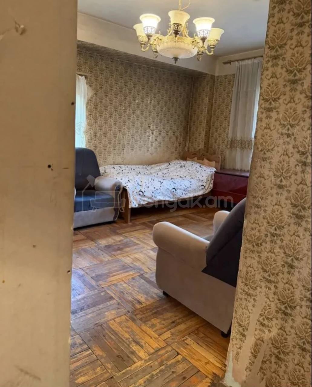 1 Սենյականոց Բնակարան, 45քմ, 4/9 հարկ, Պետական Վիճակում