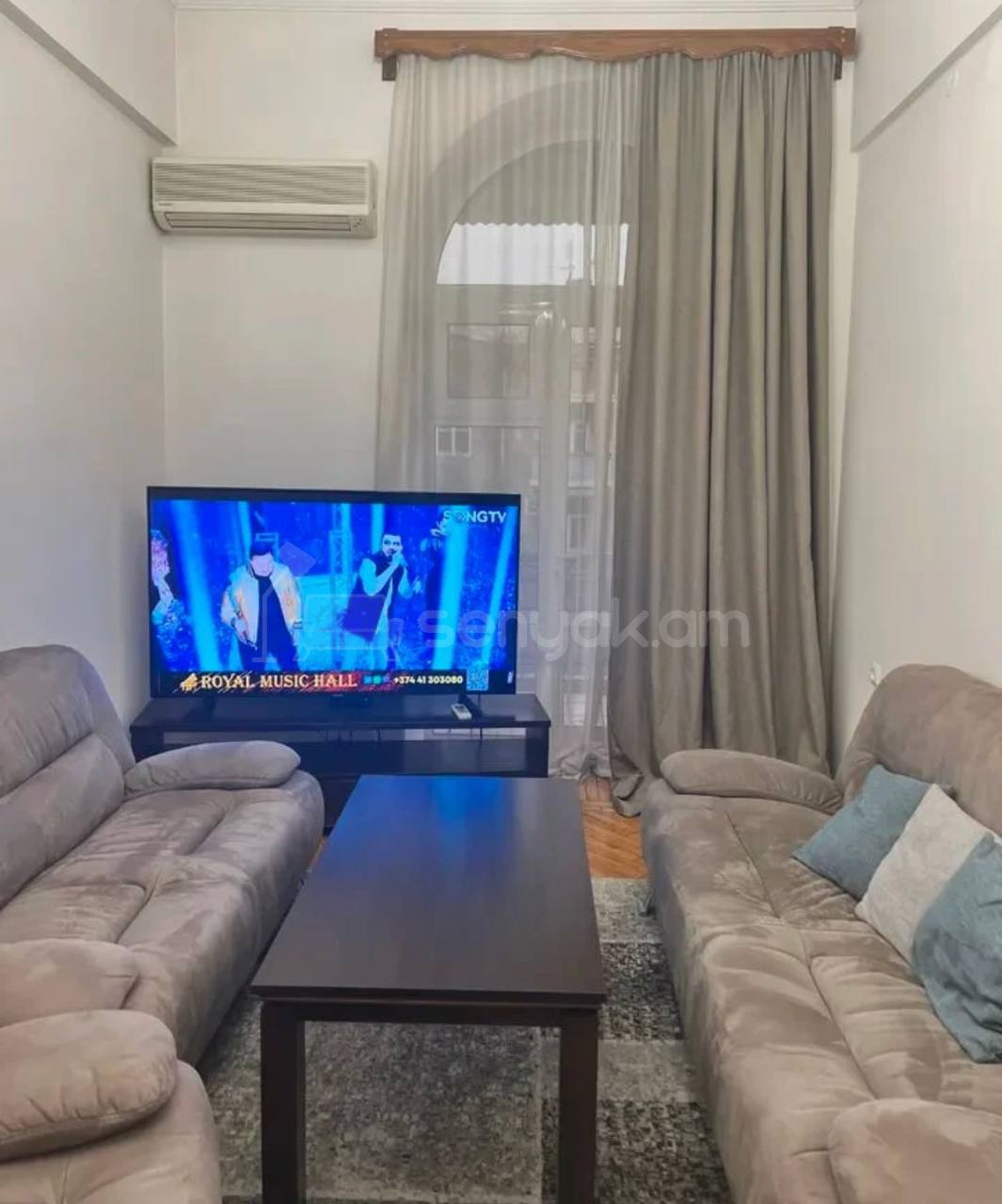 2 Սենյականոց Բնակարան Քարե Շենքում, 52քմ, 4/4 հարկ, Կապիտալ Վերանորոգված, Կահավորված
