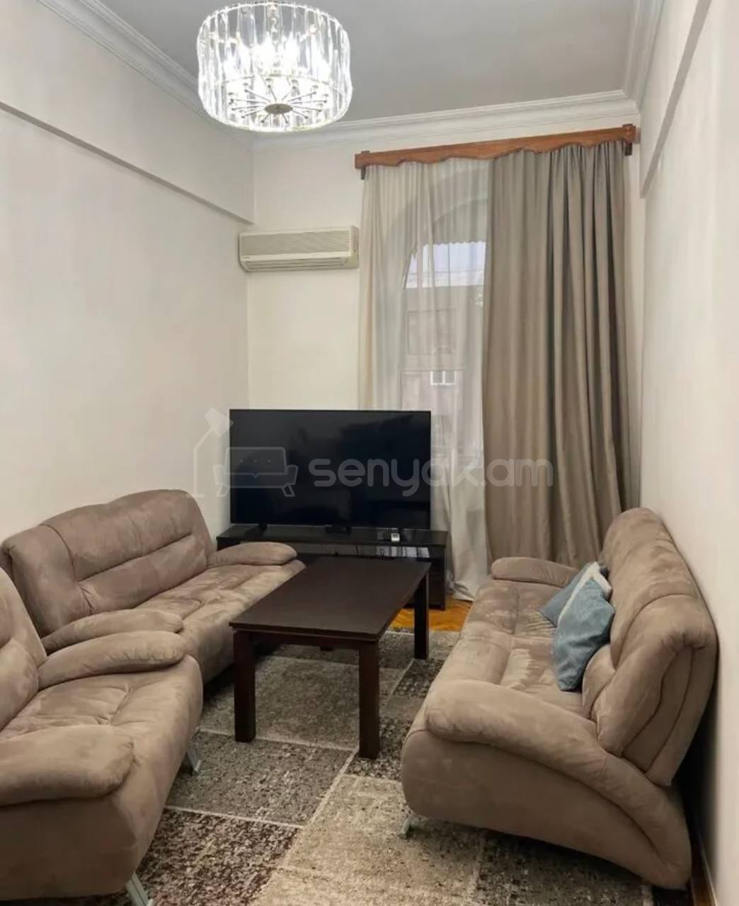2 Սենյականոց Բնակարան Քարե Շենքում, 52քմ, 4/4 հարկ, Կապիտալ Վերանորոգված, Կահավորված