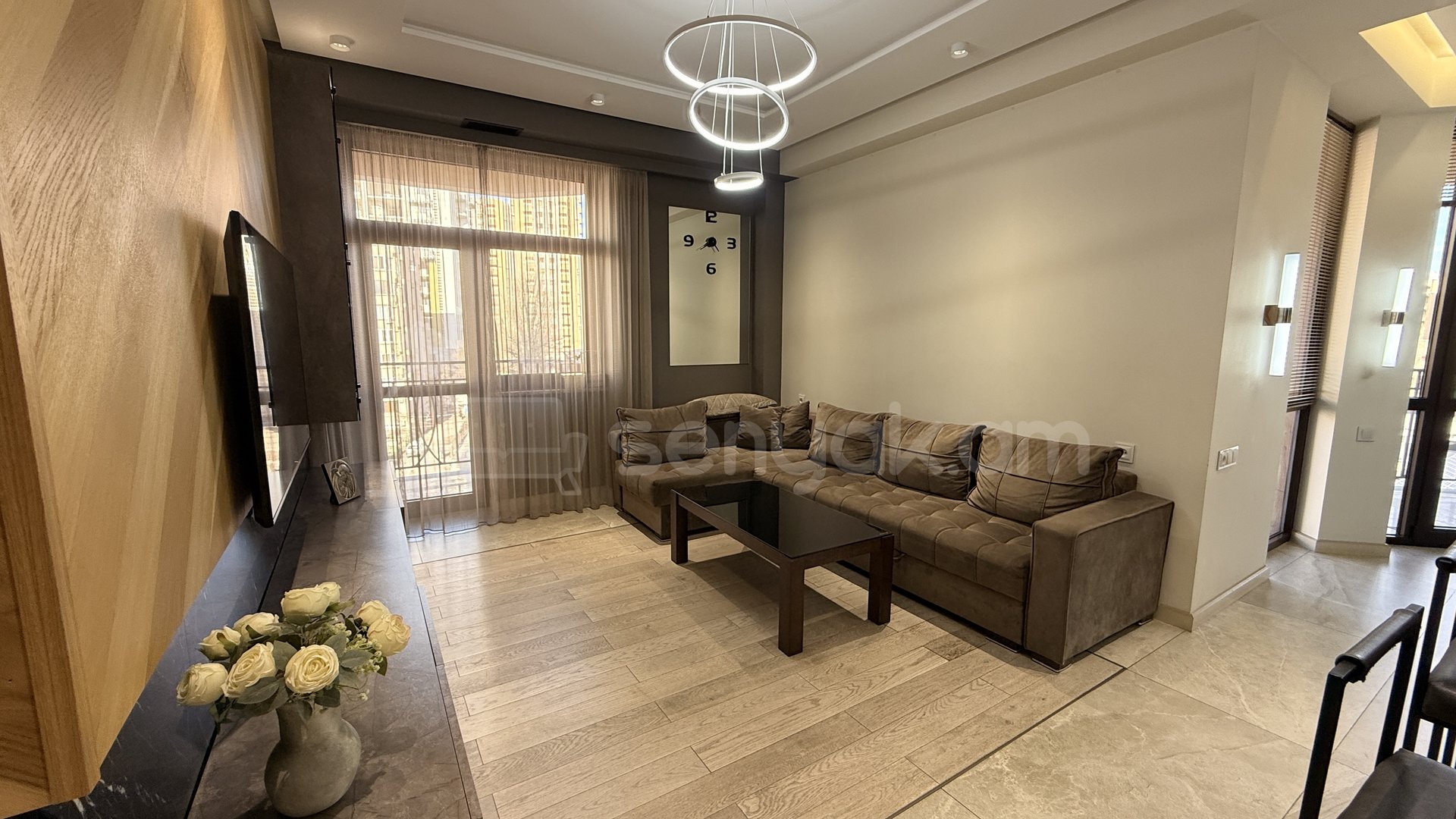 3 Սենյականոց Բնակարան Նորակառույցում, 97քմ, 6/19 հարկ, Դիզայներական Վերանորոգված