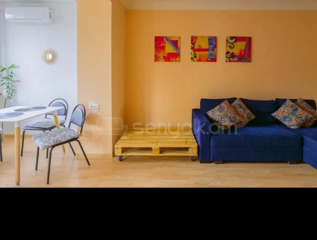 2 Սենյականոց Բնակարան Քարե Շենքում, 55քմ, 2/5 հարկ, Կապիտալ Վերանորոգված, Կահավորված
