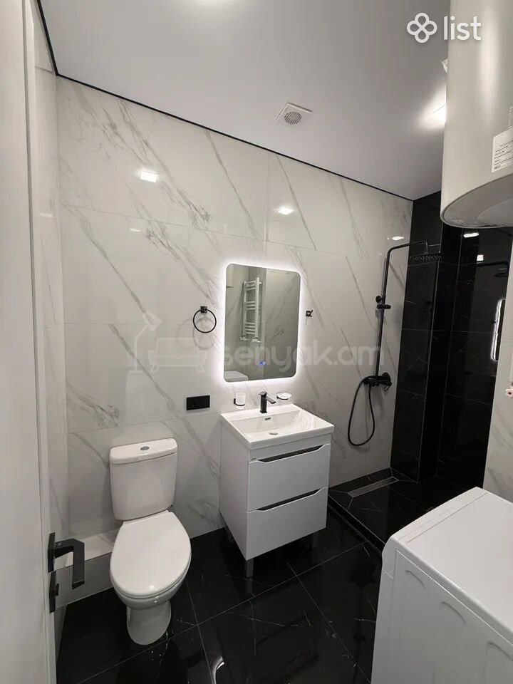 2 Սենյականոց Բնակարան Նորակառույցում, 52քմ, 14/16 հարկ, Կապիտալ Վերանորոգված