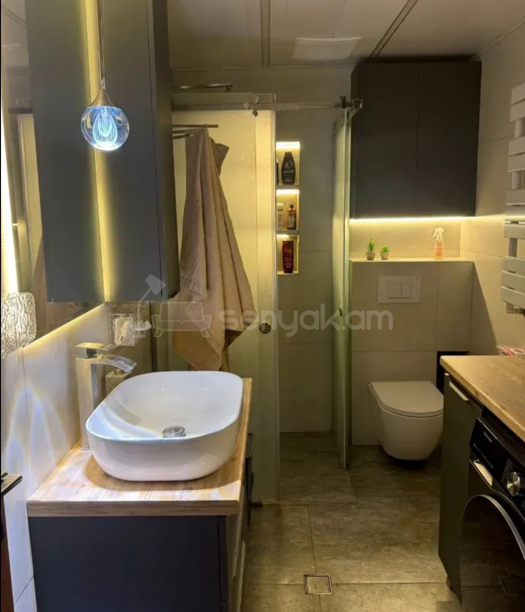 3 Սենյականոց Բնակարան, 71քմ, 1/9 հարկ, Կոսմետիկ Վերանորոգված