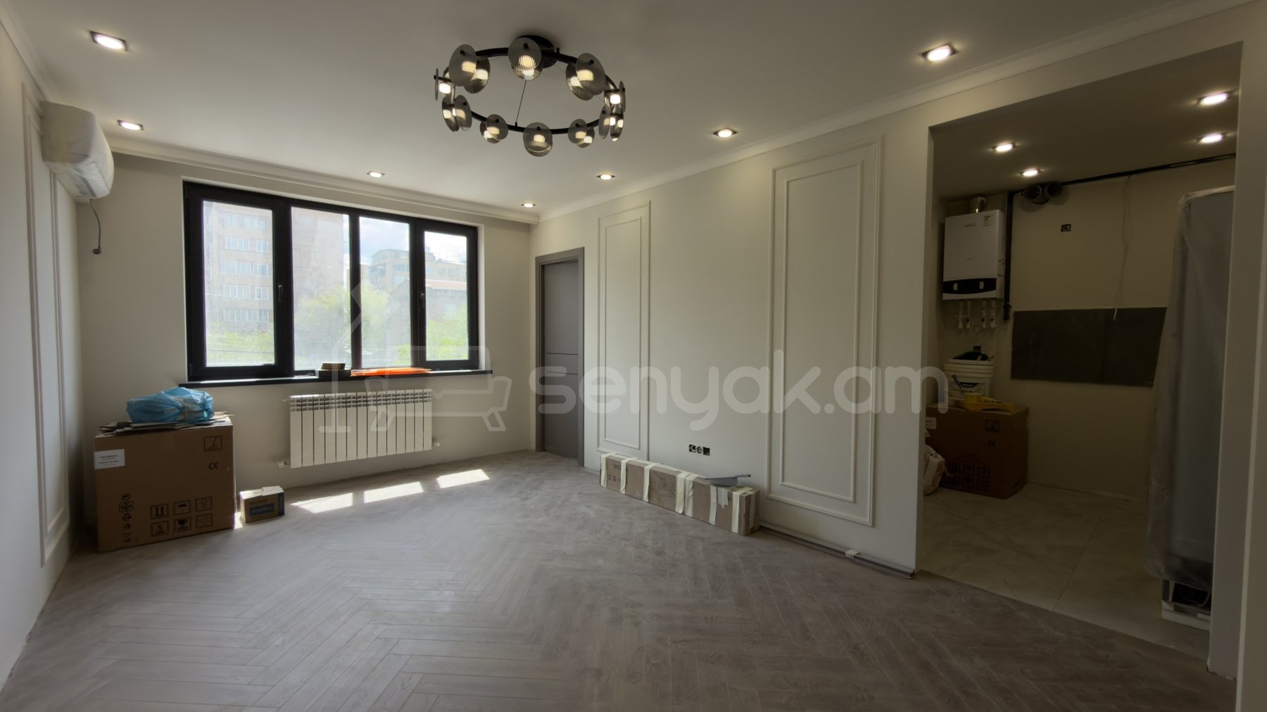3 Սենյականոց Բնակարան Քարե Շենքում, 64քմ, 3/5 հարկ, Դիզայներական Վերանորոգված