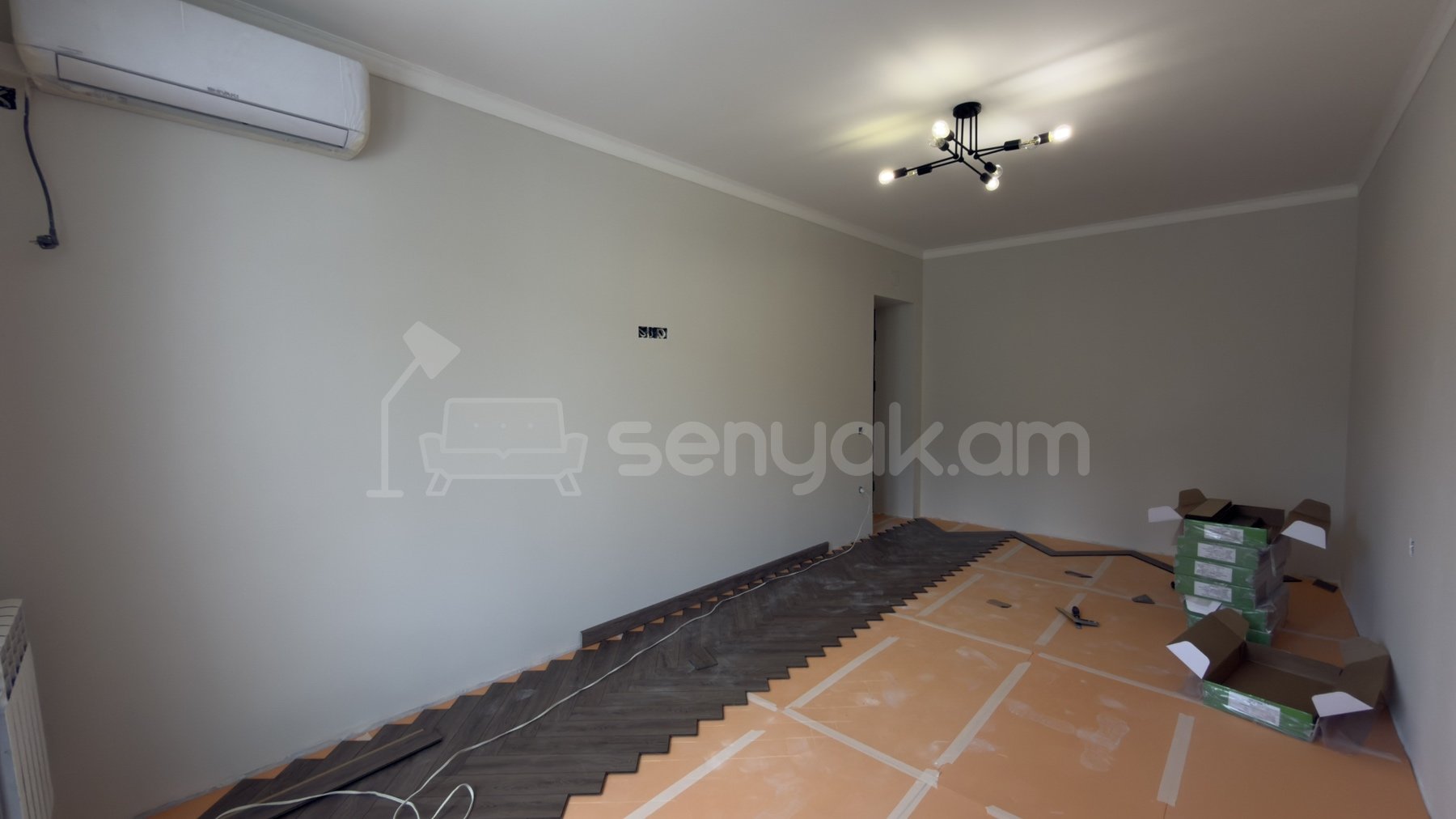 3 Սենյականոց Բնակարան Քարե Շենքում, 66քմ, 3/5 հարկ, Դիզայներական Վերանորոգված
