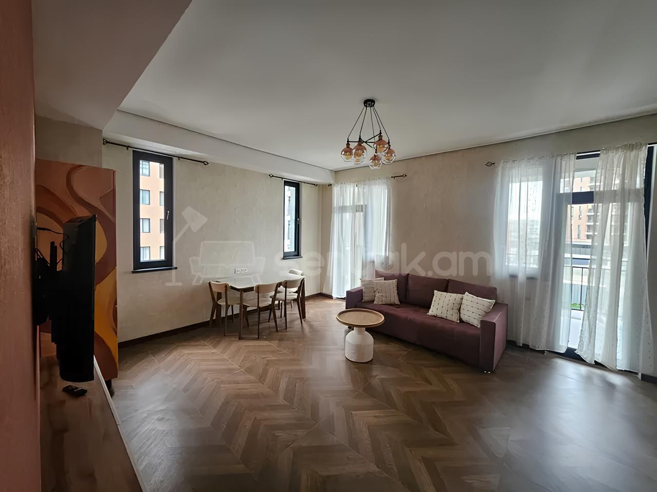 2 Սենյականոց Բնակարան Նորակառույցում, 64քմ, 3/20 հարկ, Կապիտալ Վերանորոգված, Կահավորված, Արևկող