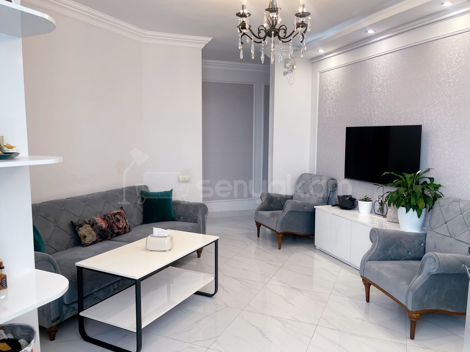 2 Սենյականոց Բնակարան Նորակառույցում, 45քմ, 4/12 հարկ, Դիզայներական Վերանորոգված