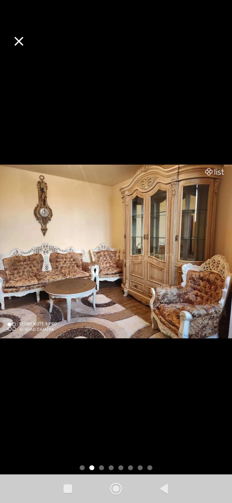 2 Սենյականոց Բնակարան, 48քմ, 5/9 հարկ, Կոսմետիկ Վերանորոգված, Կահավորված