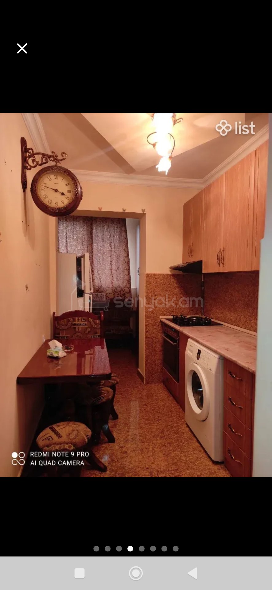 2 Սենյականոց Բնակարան, 48քմ, 5/9 հարկ, Կոսմետիկ Վերանորոգված, Կահավորված