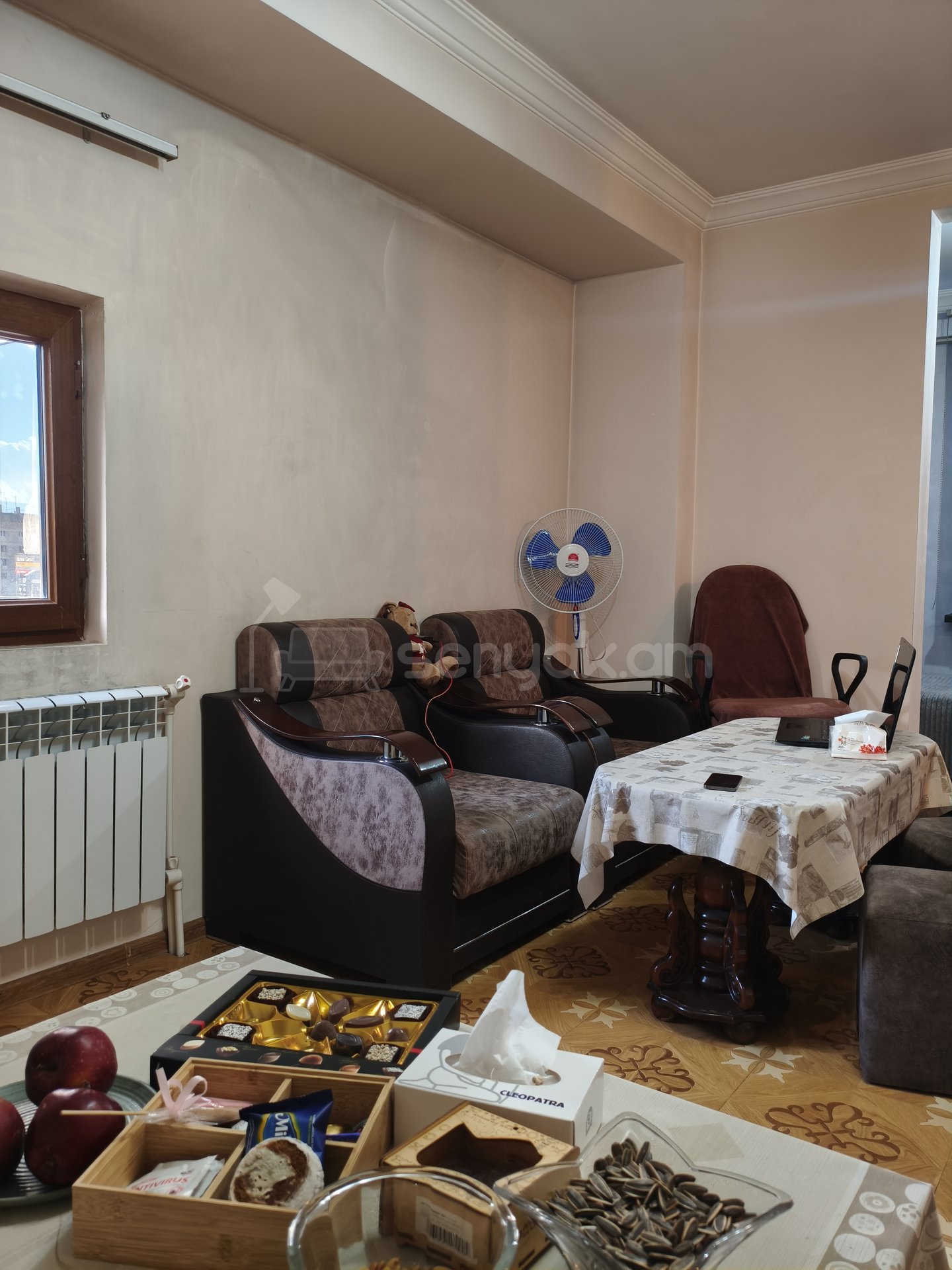 1 Սենյականոց Բնակարան, 48քմ, 5/9 հարկ, Կապիտալ Վերանորոգված, Կահավորված, Արևկող