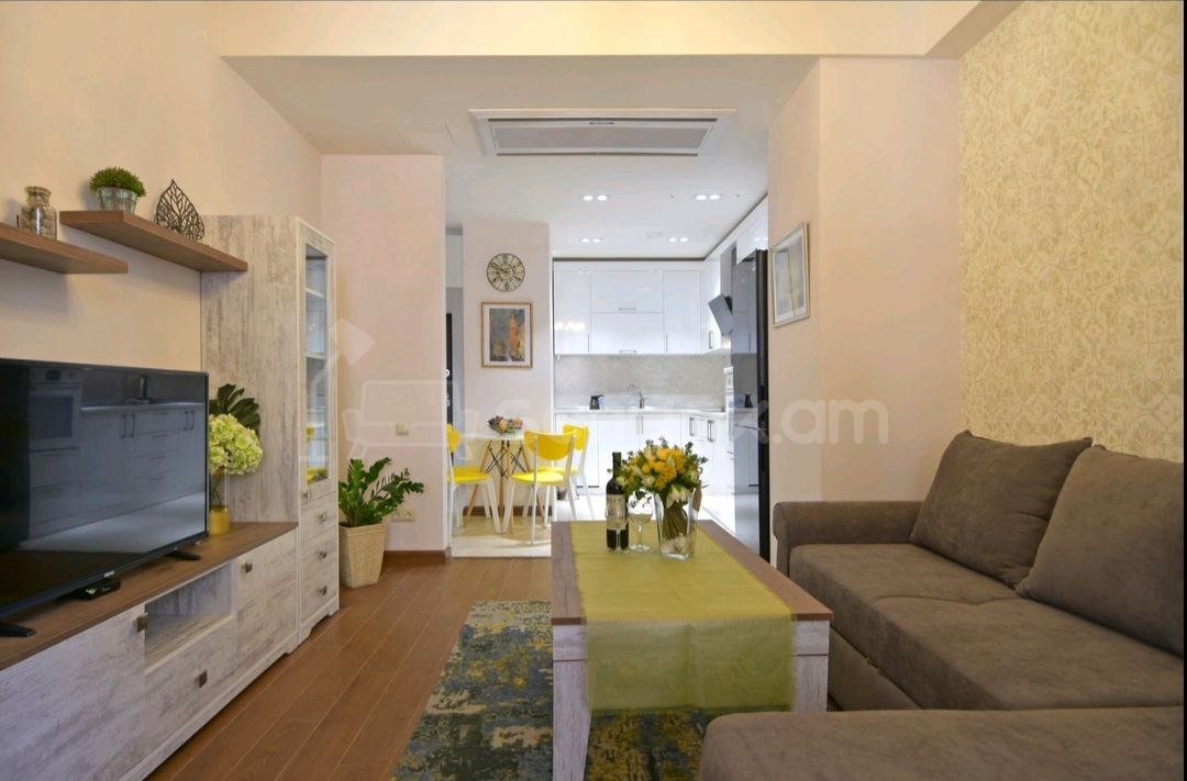 2 Սենյականոց Բնակարան Նորակառույցում, 50քմ, 6/15 հարկ, Դիզայներական Վերանորոգված