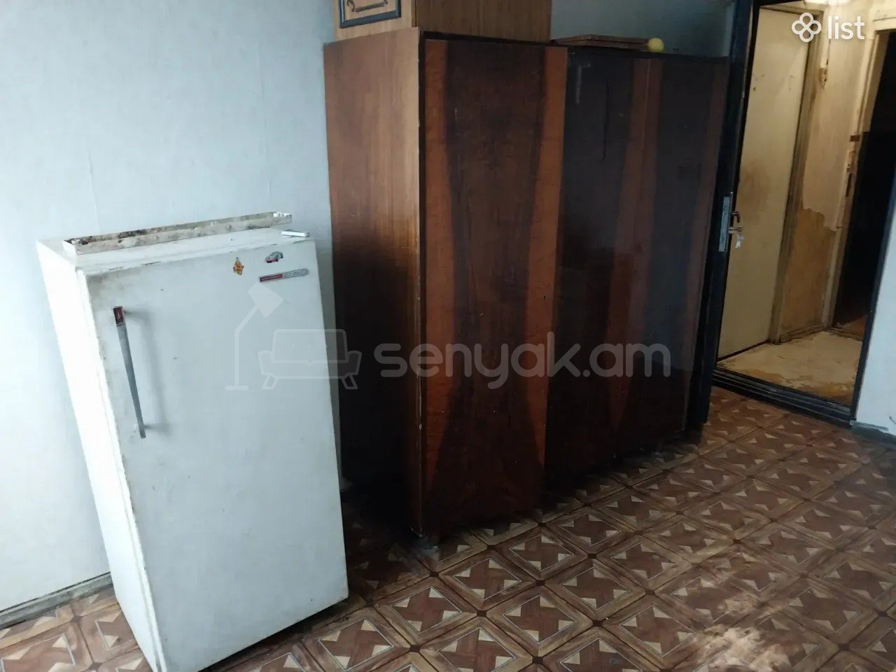 1 Սենյականոց Բնակարան, 17քմ, 6/9 հարկ, Նորմալ Վիճակում