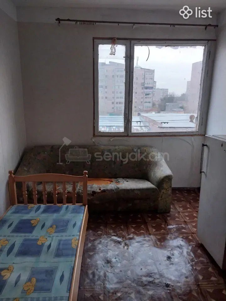 1 Սենյականոց Բնակարան, 17քմ, 6/9 հարկ, Նորմալ Վիճակում