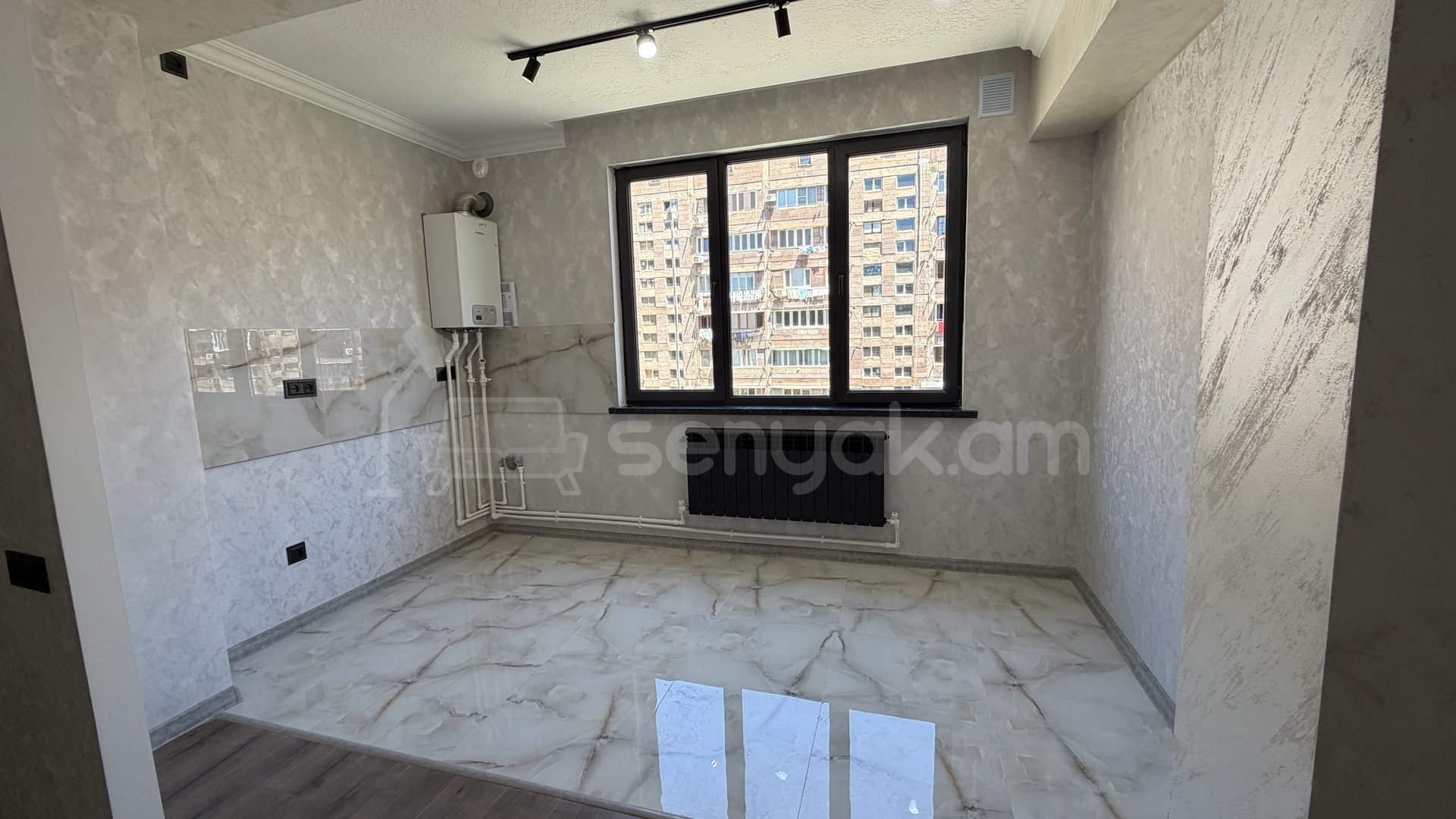 2 Սենյականոց Բնակարան, 46քմ, 7/9 հարկ, Կապիտալ Վերանորոգված