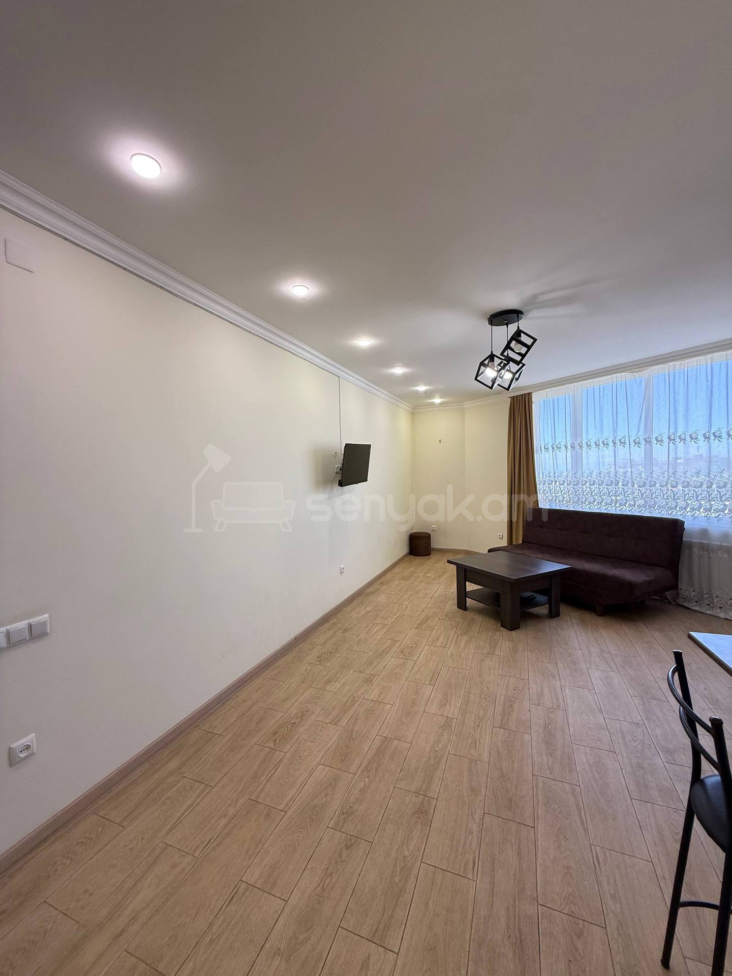 2 Սենյականոց Բնակարան Նորակառույցում, 61քմ, 5/12 հարկ, Կապիտալ Վերանորոգված