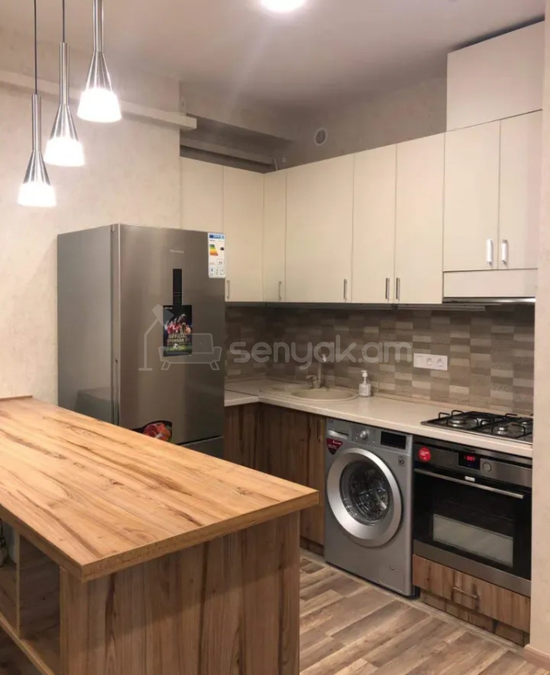 2 Սենյականոց Բնակարան Նորակառույցում, 43քմ, 1/7 հարկ, Կապիտալ Վերանորոգված, Կահավորված