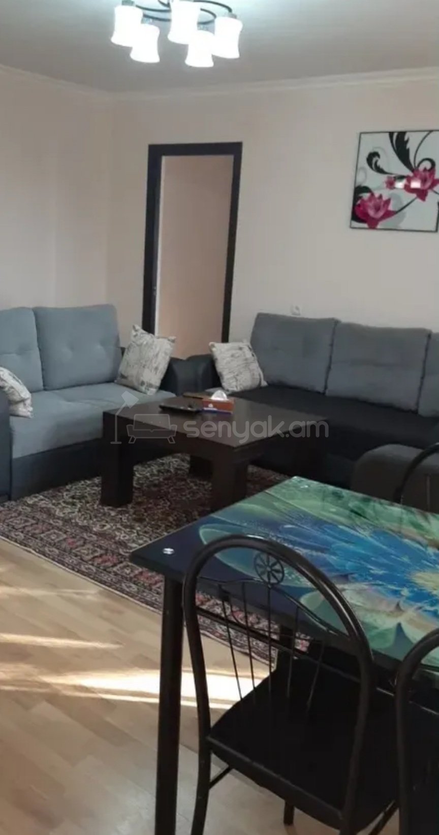 2 Սենյականոց Բնակարան Քարե Շենքում, 52քմ, 2/5 հարկ, Կապիտալ Վերանորոգված, Կահավորված