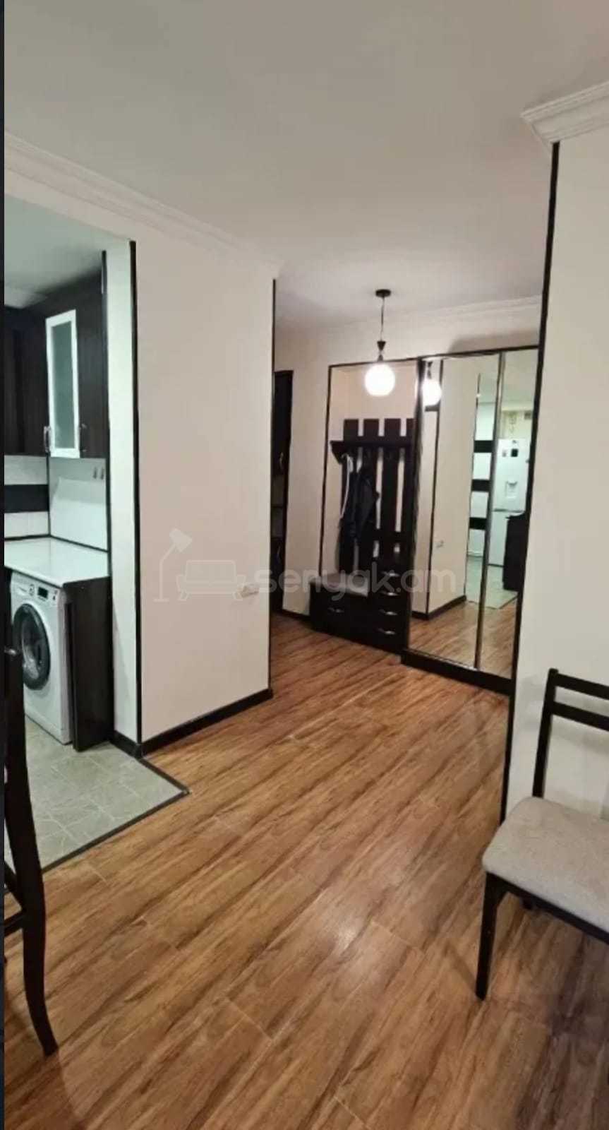 2 Սենյականոց Բնակարան, 45քմ, 1/9 հարկ, Կապիտալ Վերանորոգված, Կահավորված