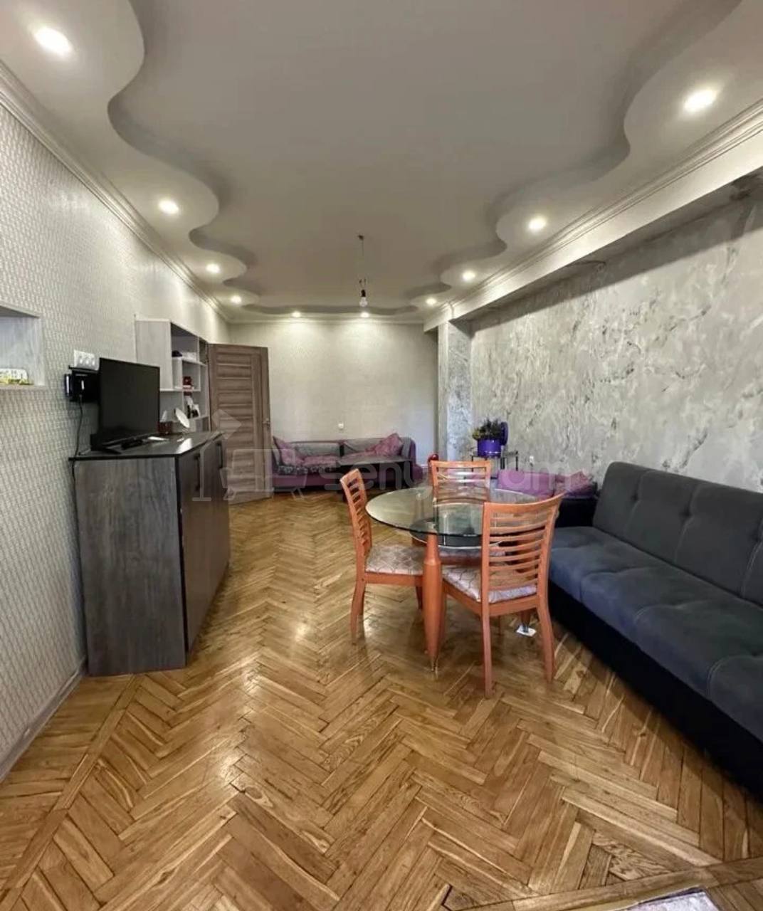 2 Սենյականոց Բնակարան, 55քմ, 1/9 հարկ, Կապիտալ Վերանորոգված, Կահավորված