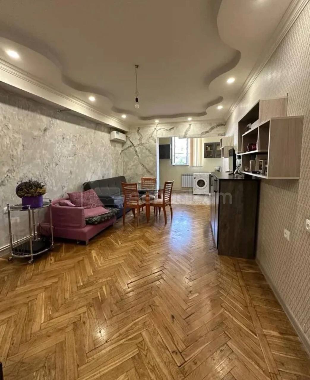 2 Սենյականոց Բնակարան, 55քմ, 1/9 հարկ, Կապիտալ Վերանորոգված, Կահավորված