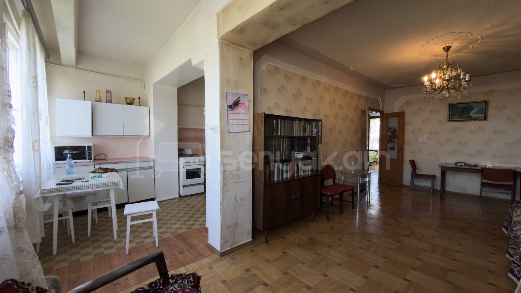 3 Սենյականոց Բնակարան Քարե Շենքում, 77քմ, 5/5 հարկ, Կոսմետիկ Վերանորոգված