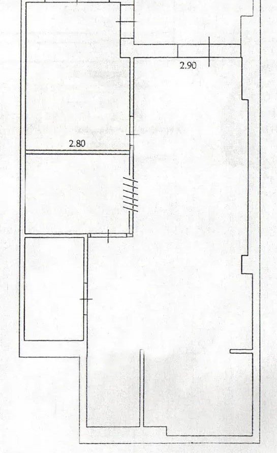 3 Սենյականոց Բնակարան Նորակառույցում, 63քմ, 7/14 հարկ, Զրոյական Վիճակում