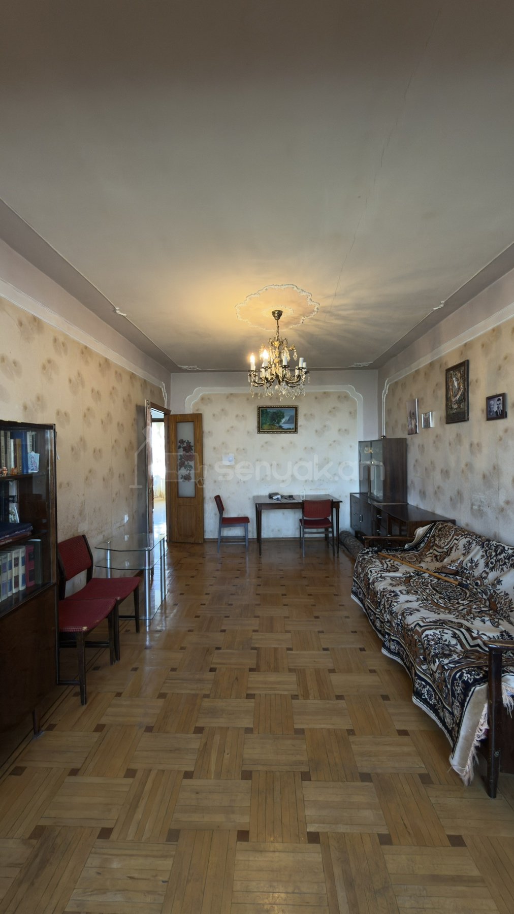 3 Սենյականոց Բնակարան Քարե Շենքում, 77քմ, 5/5 հարկ, Պետական Վիճակում