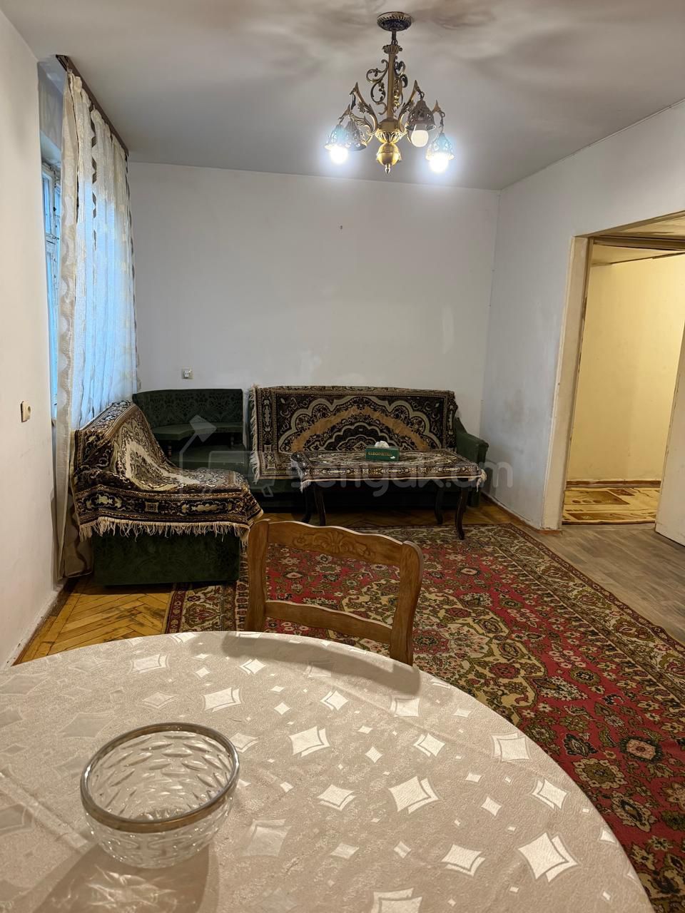 2 Սենյականոց Բնակարան, 53քմ, 1/4 հարկ, Պետական Վիճակում