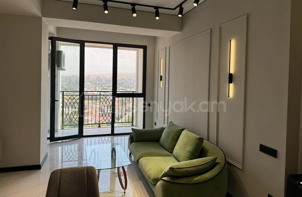 2 Սենյականոց Բնակարան Նորակառույցում, 52քմ, 14/16 հարկ, Կապիտալ Վերանորոգված