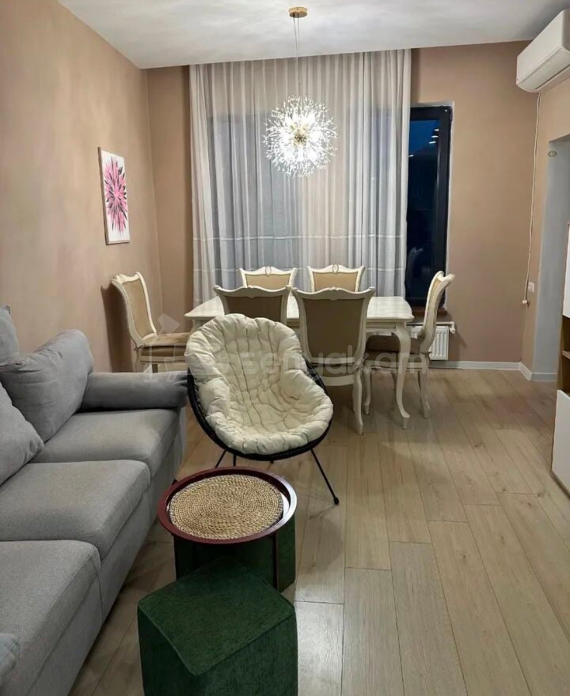 3 Սենյականոց Բնակարան Նորակառույցում, 75քմ, 3/5 հարկ, Դիզայներական Վերանորոգված