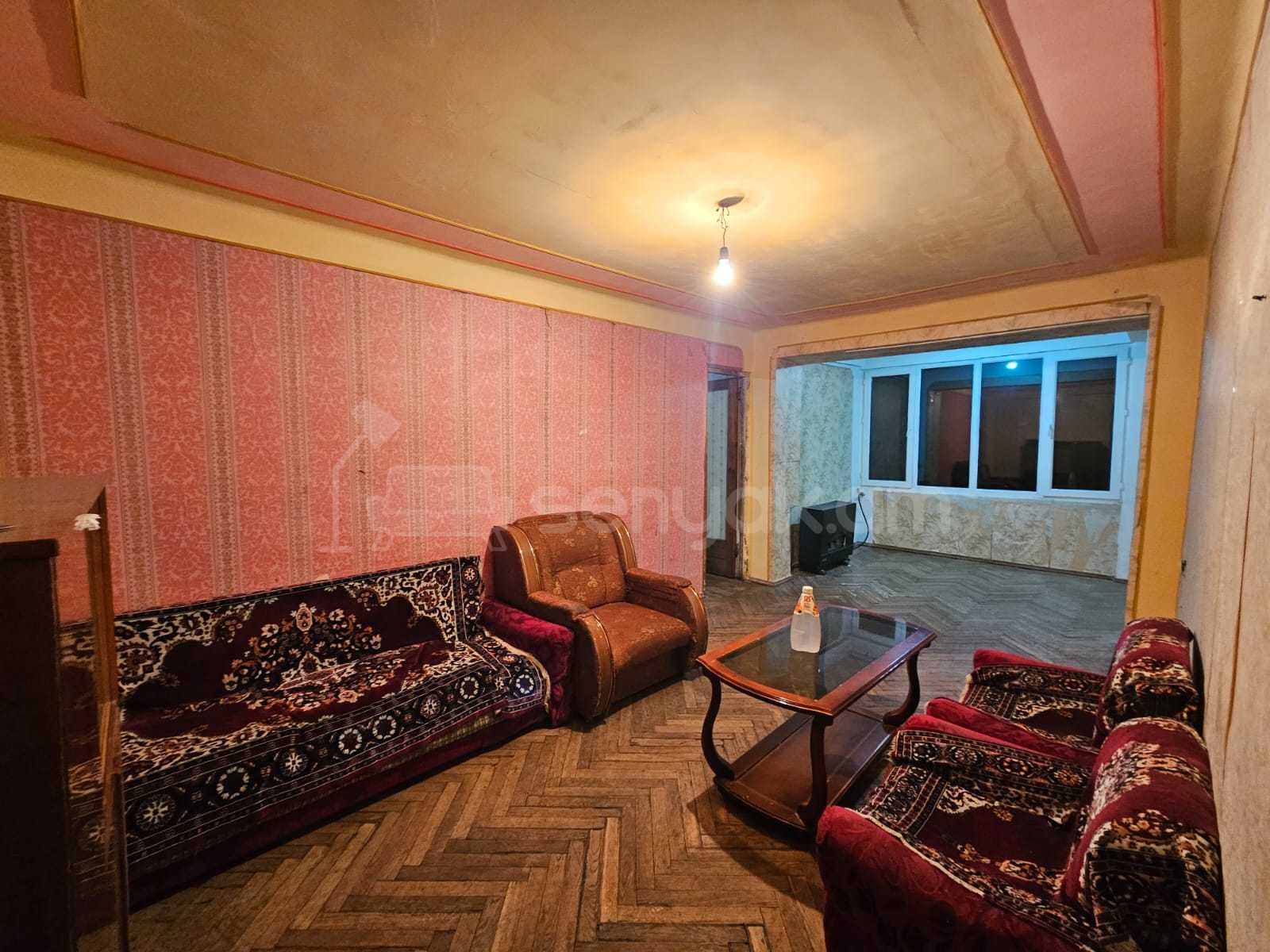 2 Սենյականոց Բնակարան Քարե Շենքում, 54քմ, 4/4 հարկ, Պետական Վիճակում
