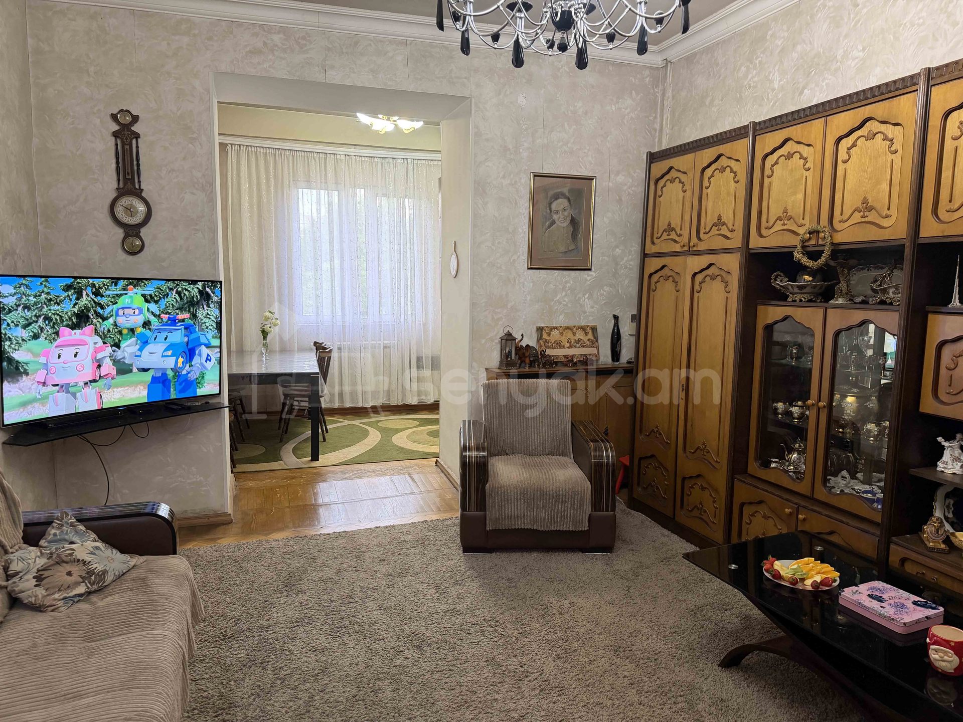 2 Սենյականոց Բնակարան Քարե Շենքում, 66քմ, 4/4 հարկ, Կոսմետիկ Վերանորոգված